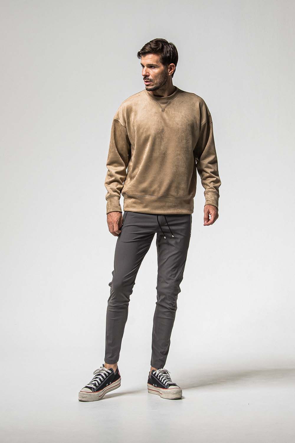 LEATHER LINE TRUCK PT / レザー ライン トラックパンツ