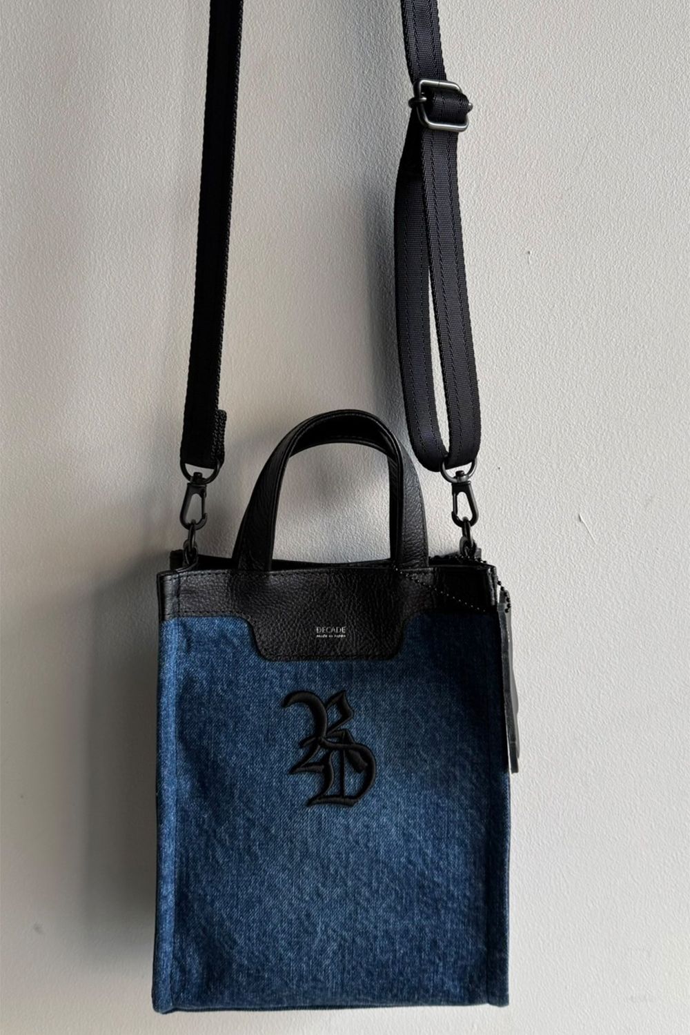 DENIM MINI TOTE BAG / decadeコラボ デニム ミニトートバッグ