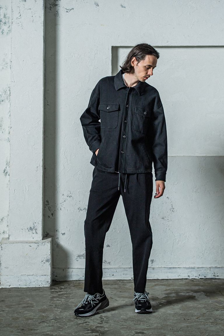RESOUND CLOTHING - DENIM JERSEY OVER CPO / デニム ジャージー CPO 