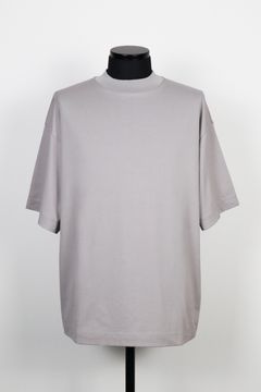 ORGANIC GIZA 80/2 KNIT COMFORT-FIT MOCK NECK Tee / オーガニック ギザコットン ニット コンフォートフィット モックネックTシャツ