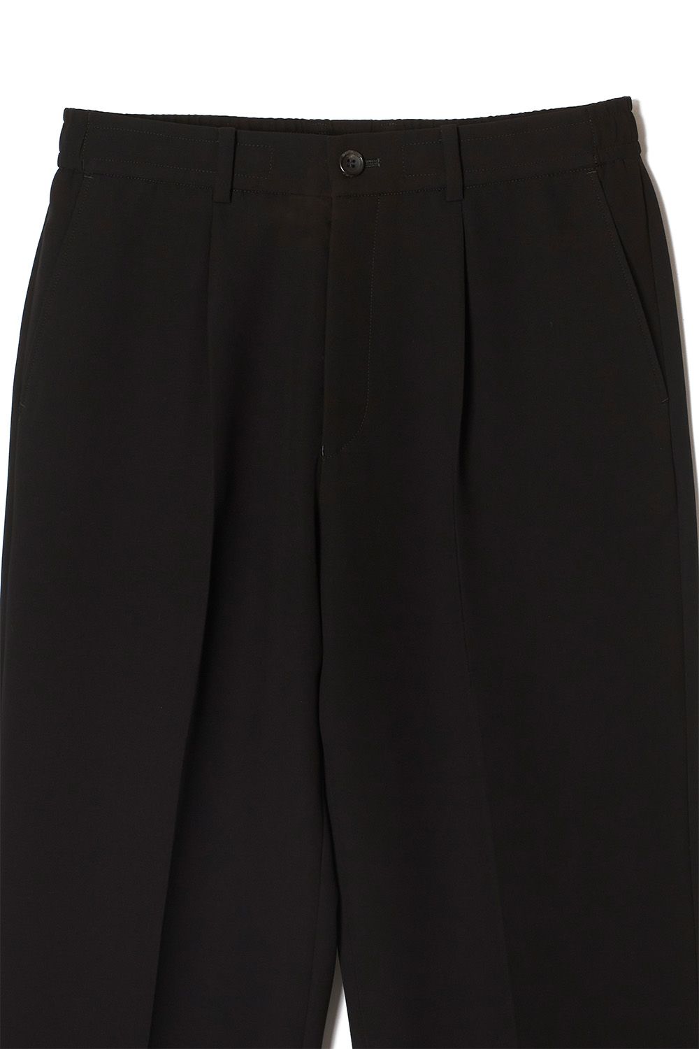 N.HOOLYWOOD COMPILE WIDE TAPERED EASY SLACKS / エヌハリウッド コンパイル ワイドテーパード イージースラックス