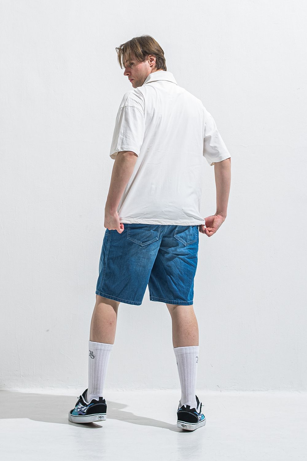 NYLON HALF COACH JACKET / ナイロン ハーフスリーブ コーチジャケット