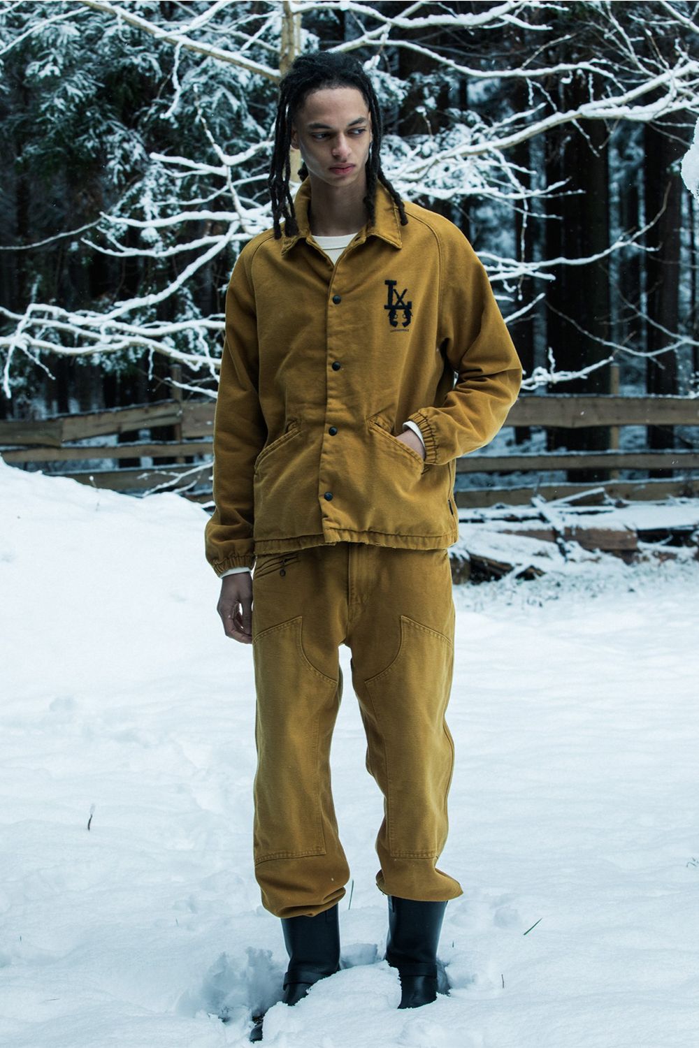 OXFORD PANTS / オックスフォード ダブルニー ワークパンツ