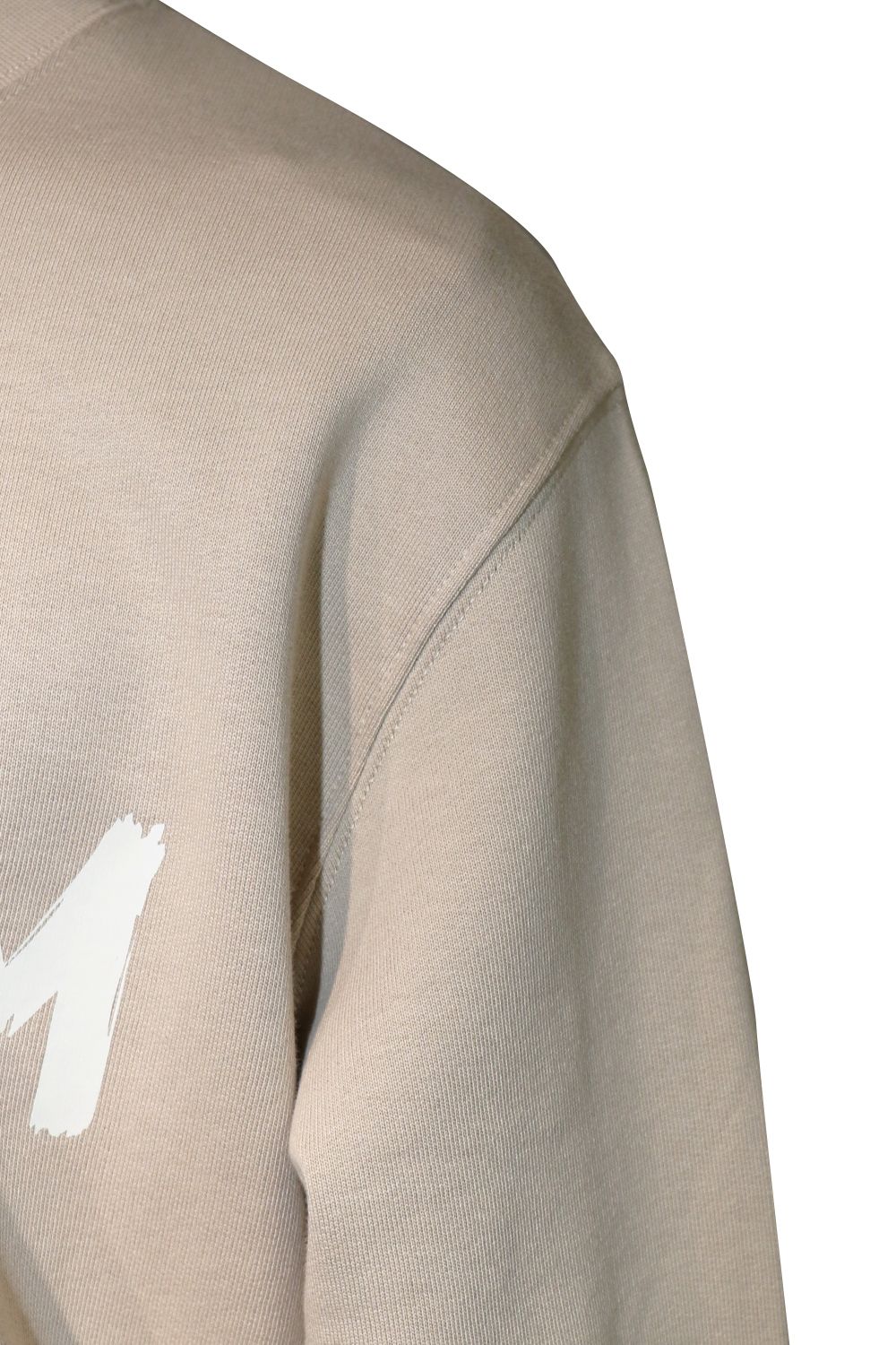 CREW NECK SWEATSHIRT With BRUSHSTROKE LOGO