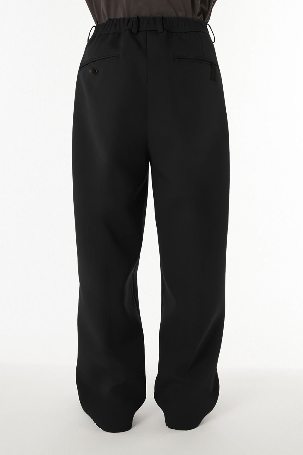 N.HOOLYWOOD COMPILE WIDE STRAIGHT TROUSERS  / エヌハリウッド コンパイル ワイドストレート トラウザーズ
