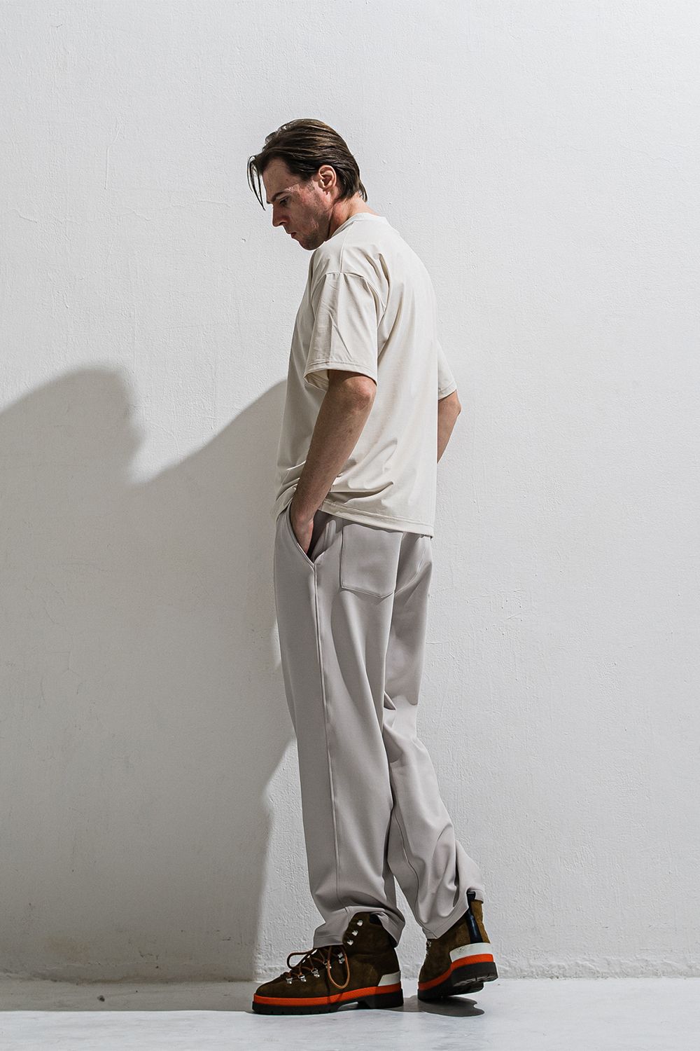 heli overnylon T / ナイロン オーバーサイズTシャツ