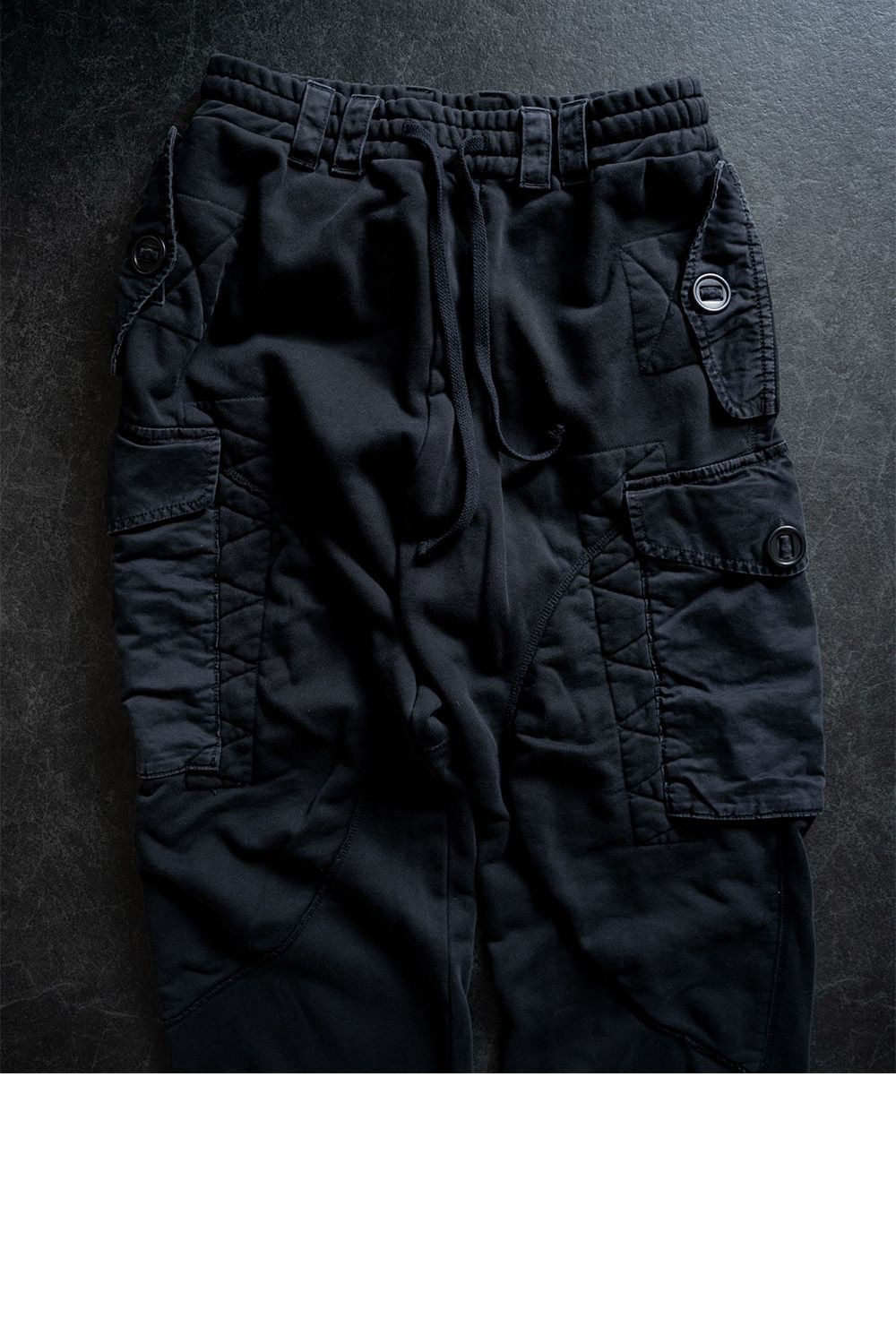 PARACHUTE SWEATPANTS / パラシュート スウェット パンツ リメイクパンツ
