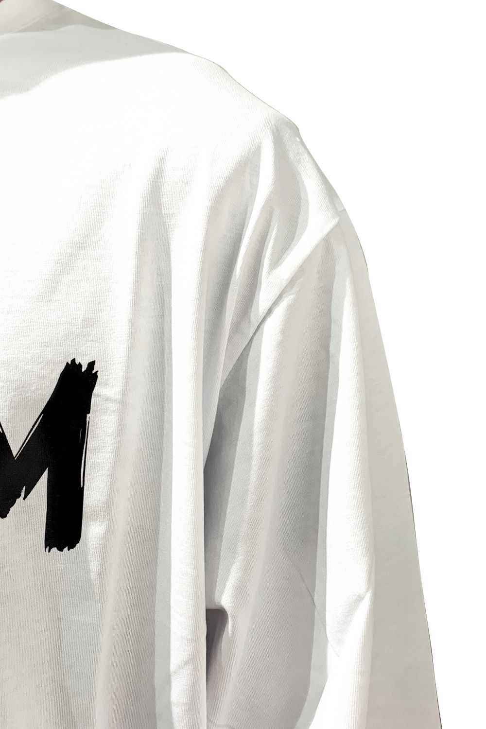 LONG SLEEVE T-SHIRT With BRUSHSTROKE LOGO