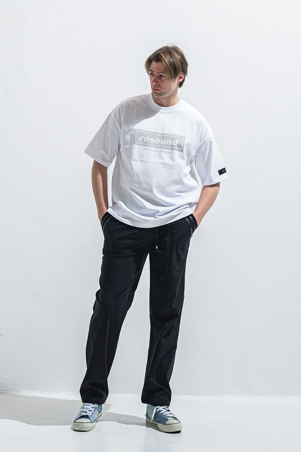 EDGE NYLON SEMI WIDE PT / エッジ ナイロン セミワイドパンツ