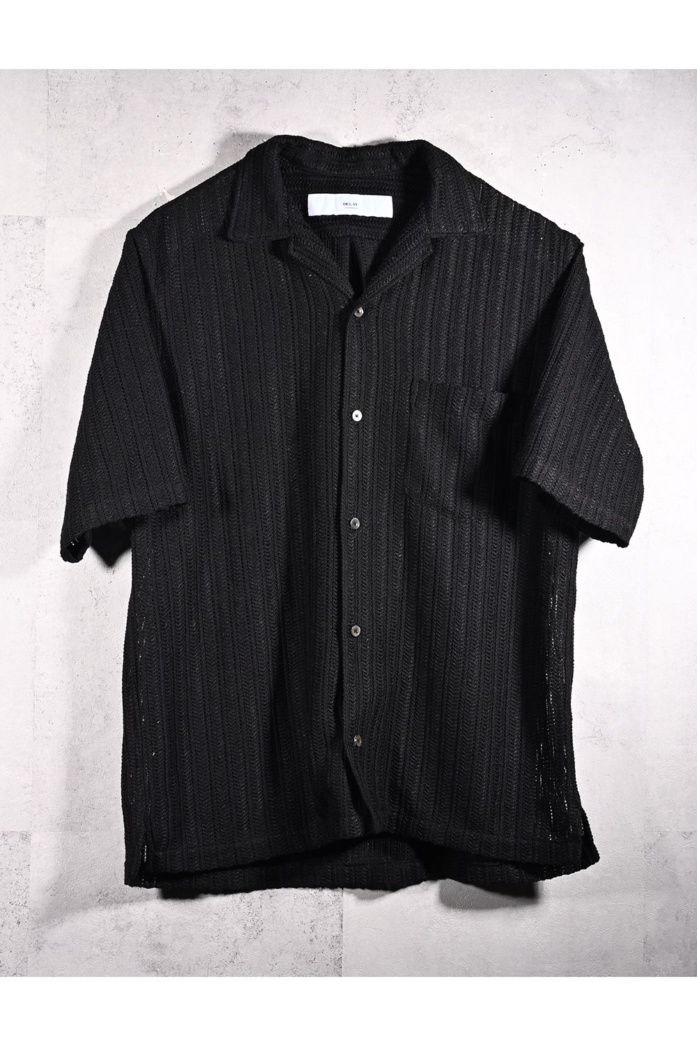 russel shirts / ラッセル織り オープンカラーシャツ