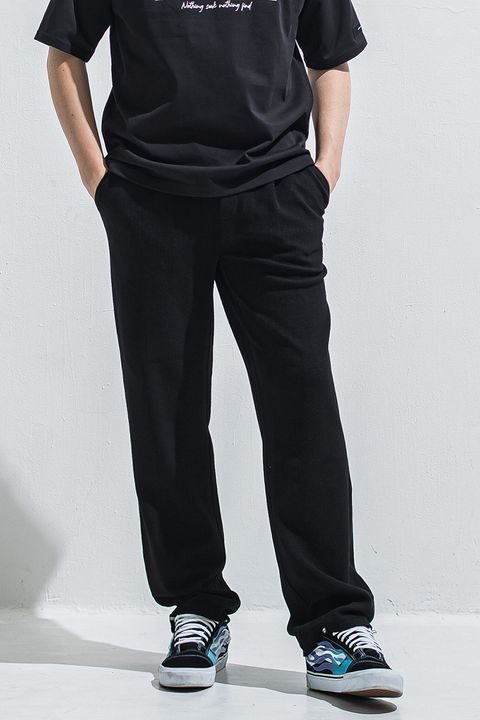 SEMI WIDE TUCK PANTS / セミワイド タック パンツ