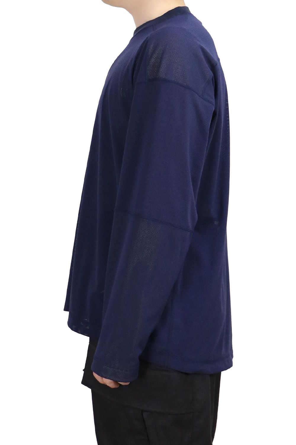 N.HOOLYWOOD TEST PRODUCT EXCHANGE SERVICE REVERSIBLE LONG SLEEVE T-SHIRT / エヌハリウッド テストプロダクトエクスチェンジサービス リバーシブル ロングスリーブ Tシャツ