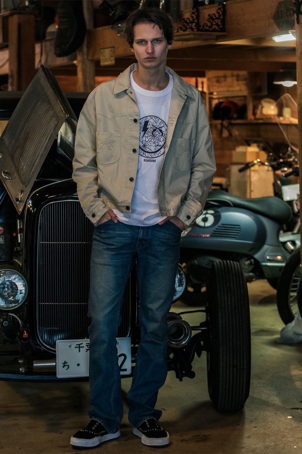 COTTON SATIN JKT / コットン サテン ジャケット