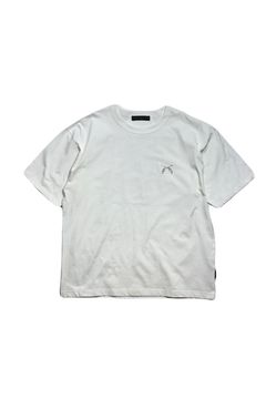 ORG/CO S/TEE MESS/SW / オーガニックコットン ショートスリーブ Tシャツ / メッセージプリント スワロフスキー