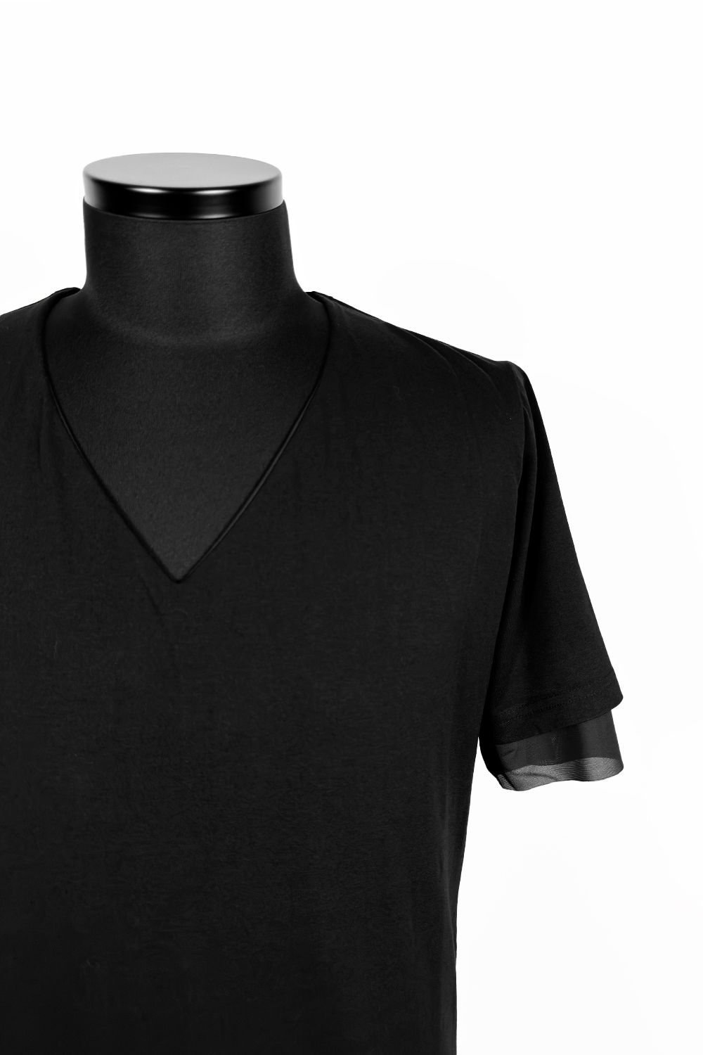 BEA-TENJIKU Slit Hem Layered T-Shirt / ベア天竺 スリットヘムレイヤードTシャツ