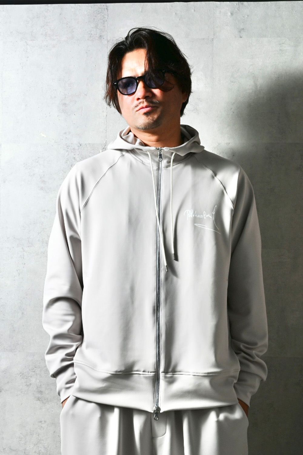 sign zip hoodie / サイン ジップアップ フーディー