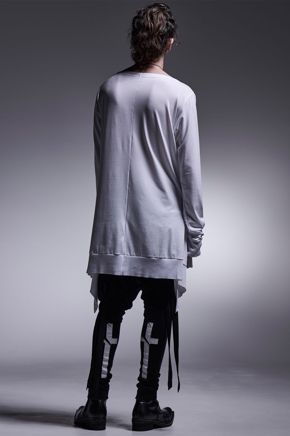 BEATENJIKU Boat Neck Flare T-Shirt / ベア天竺 ボートネック フレアTシャツ