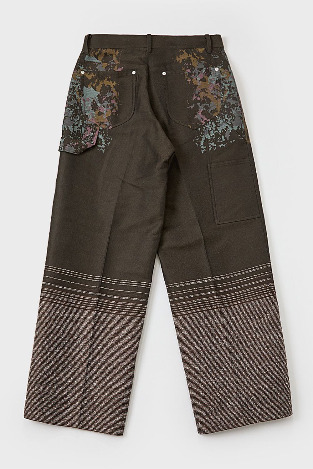 Gradation jacquard trousers / グラデーション ジャガード トラウザーズ