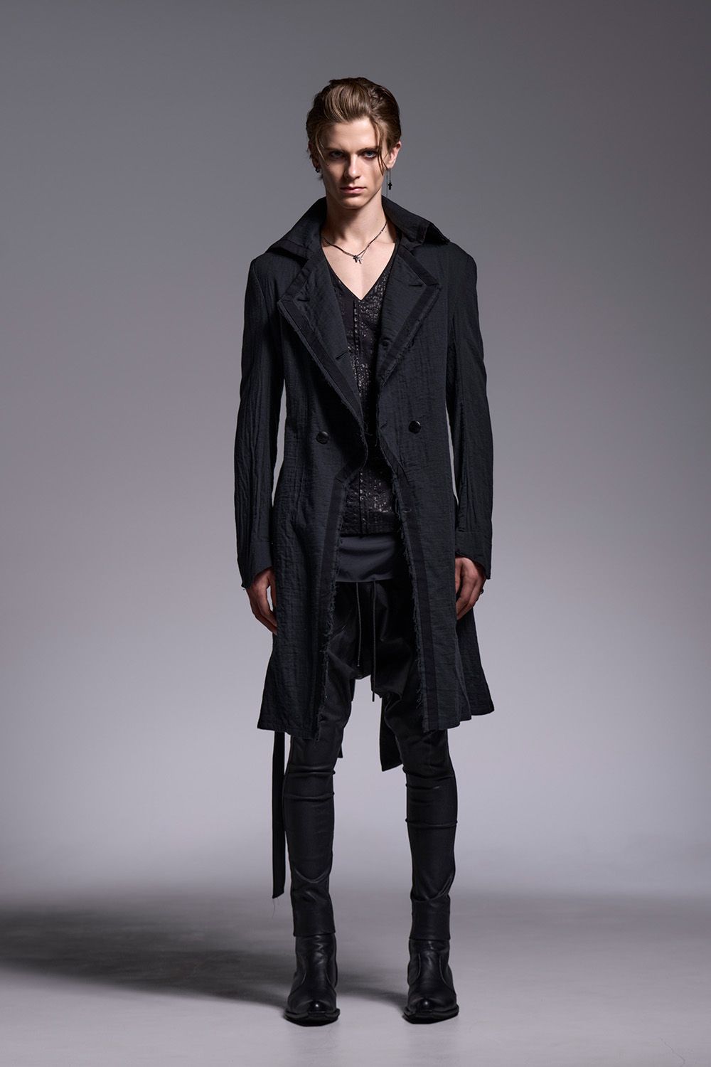 Coating High Tension Jersey Sarrouel Pants / コーティングハイテンションジャージー サルエルパンツ
