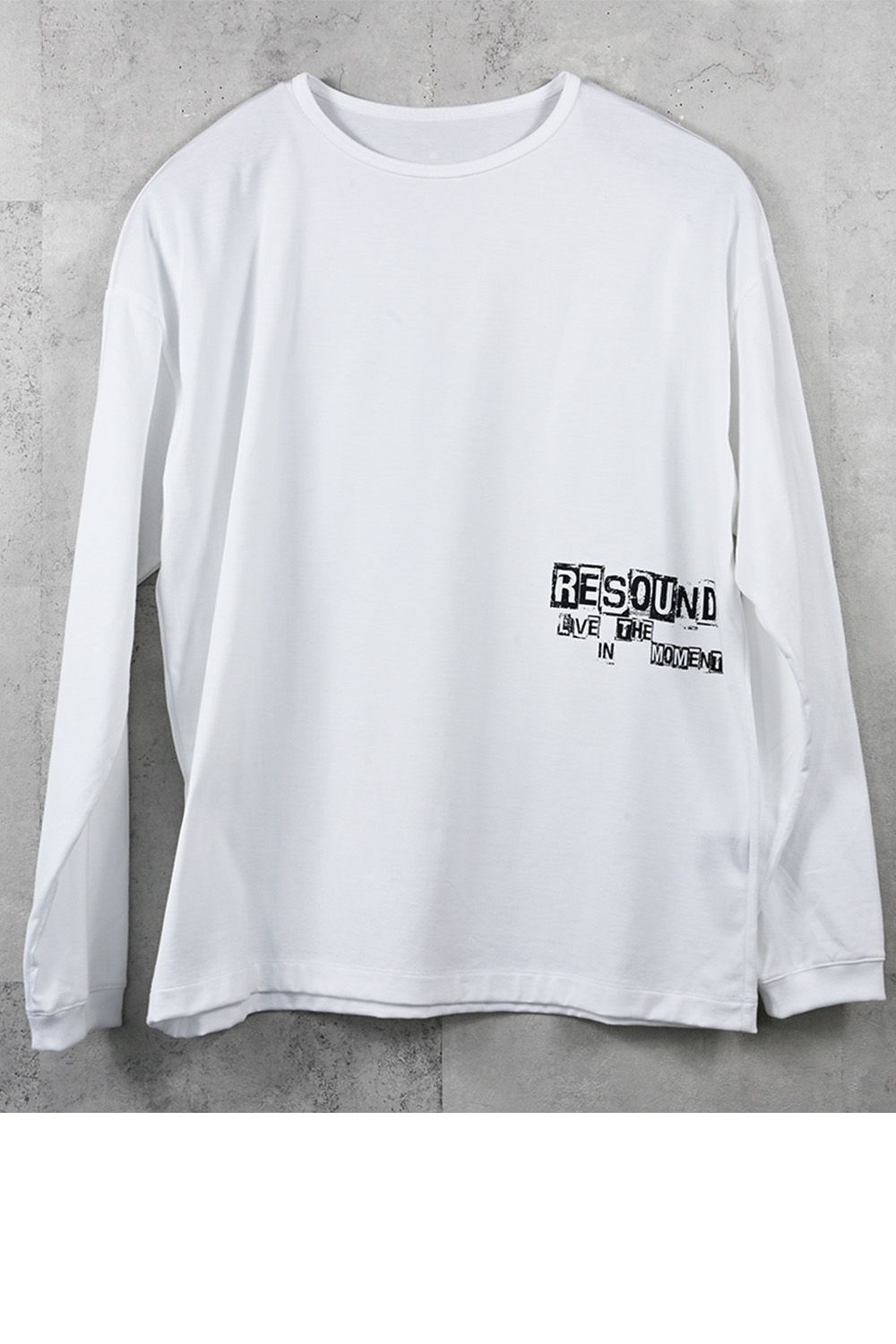 UK OVER LONG SLEEVE TEE / UKロゴ  オーバー ロングスリーブ Tシャツ