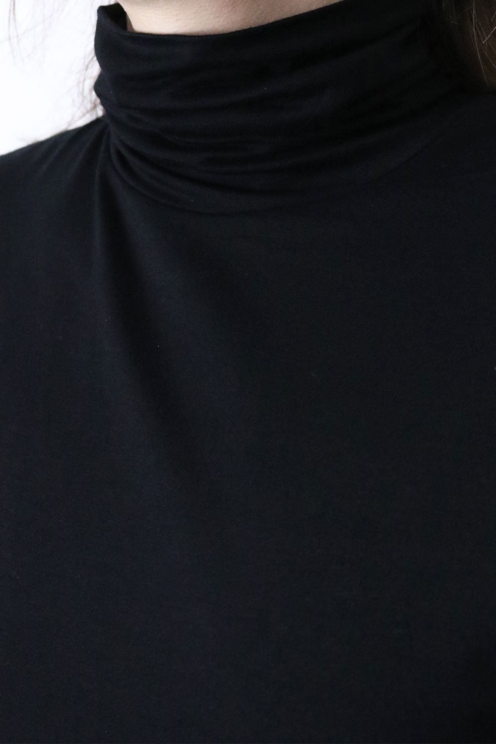 Tencel Jersey Turtleneck Tunic / テンセル ジャージ タートルネック チュニック