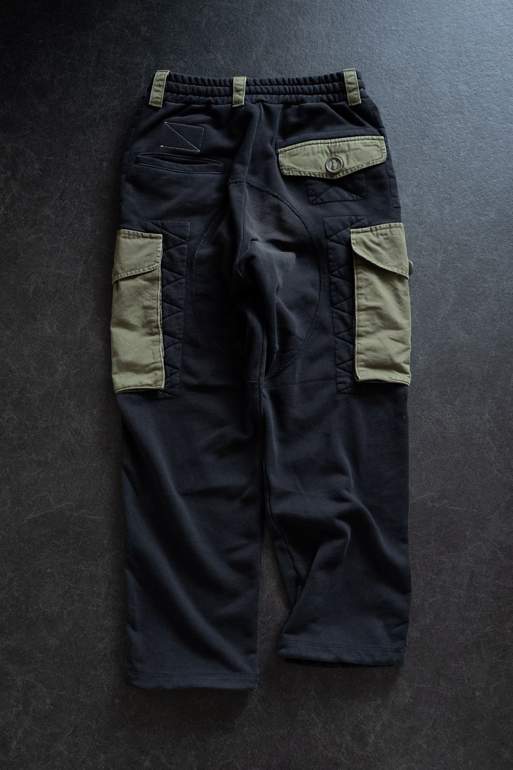PARACHUTE SWEATPANTS / パラシュート スウェット パンツ リメイクパンツ