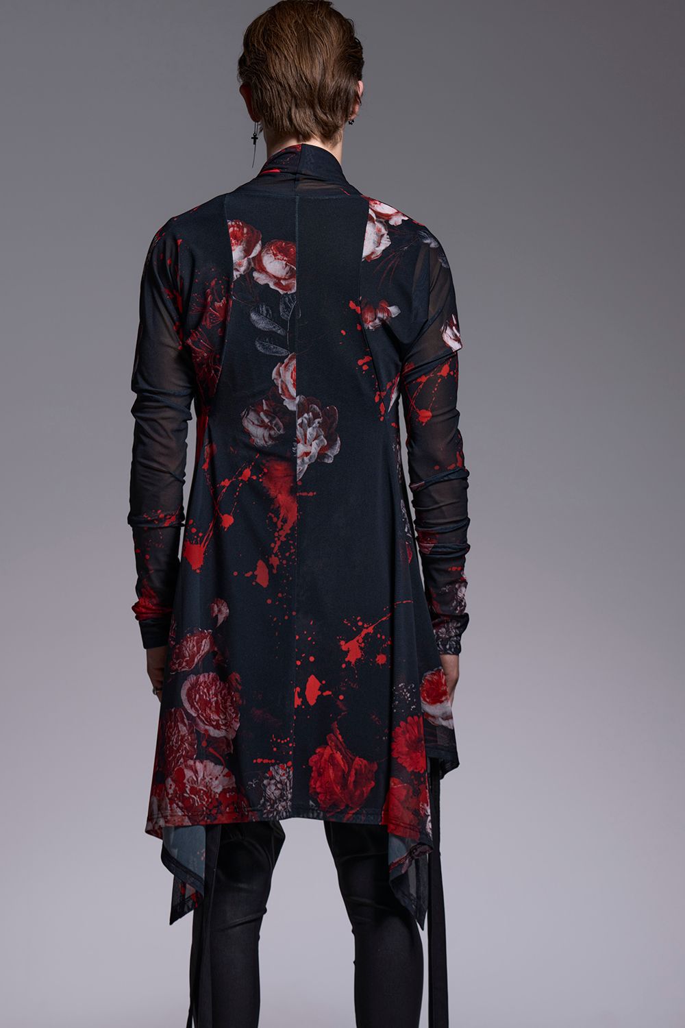 Flora Mesh Dolman Sleeve Cardigan / フローラメッシュ ドルマンスリーブ カーディガン