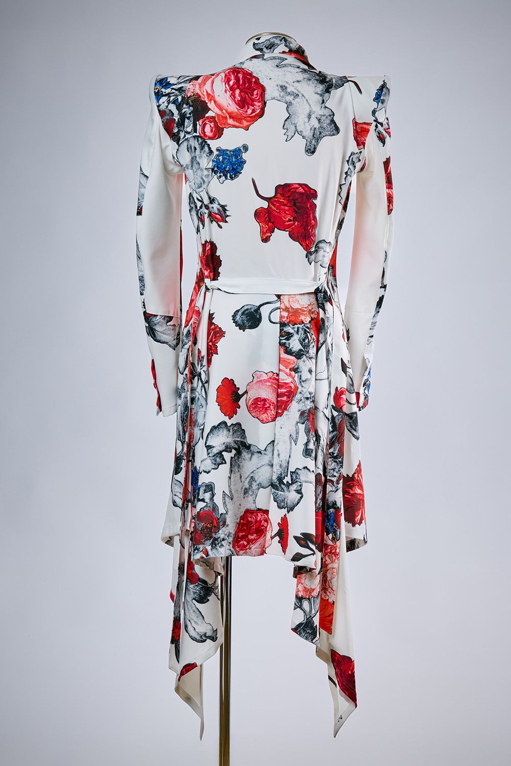 【COSTUME LINE】THE ONENESS-FLORA Power Shoulder Flare Jacket / SUGIZO コスチュームライン パワーショルダー フレア ジャケット