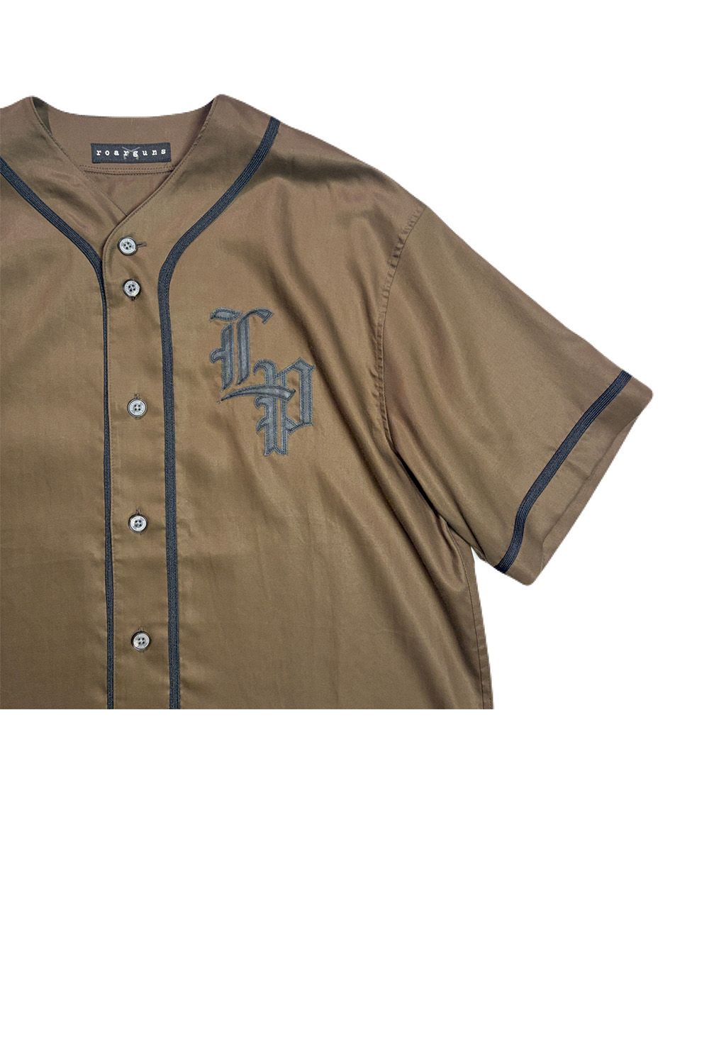 LYO B.B SHIRT/PATCH / リヨセル ベースボール シャツ ショートスリーブ