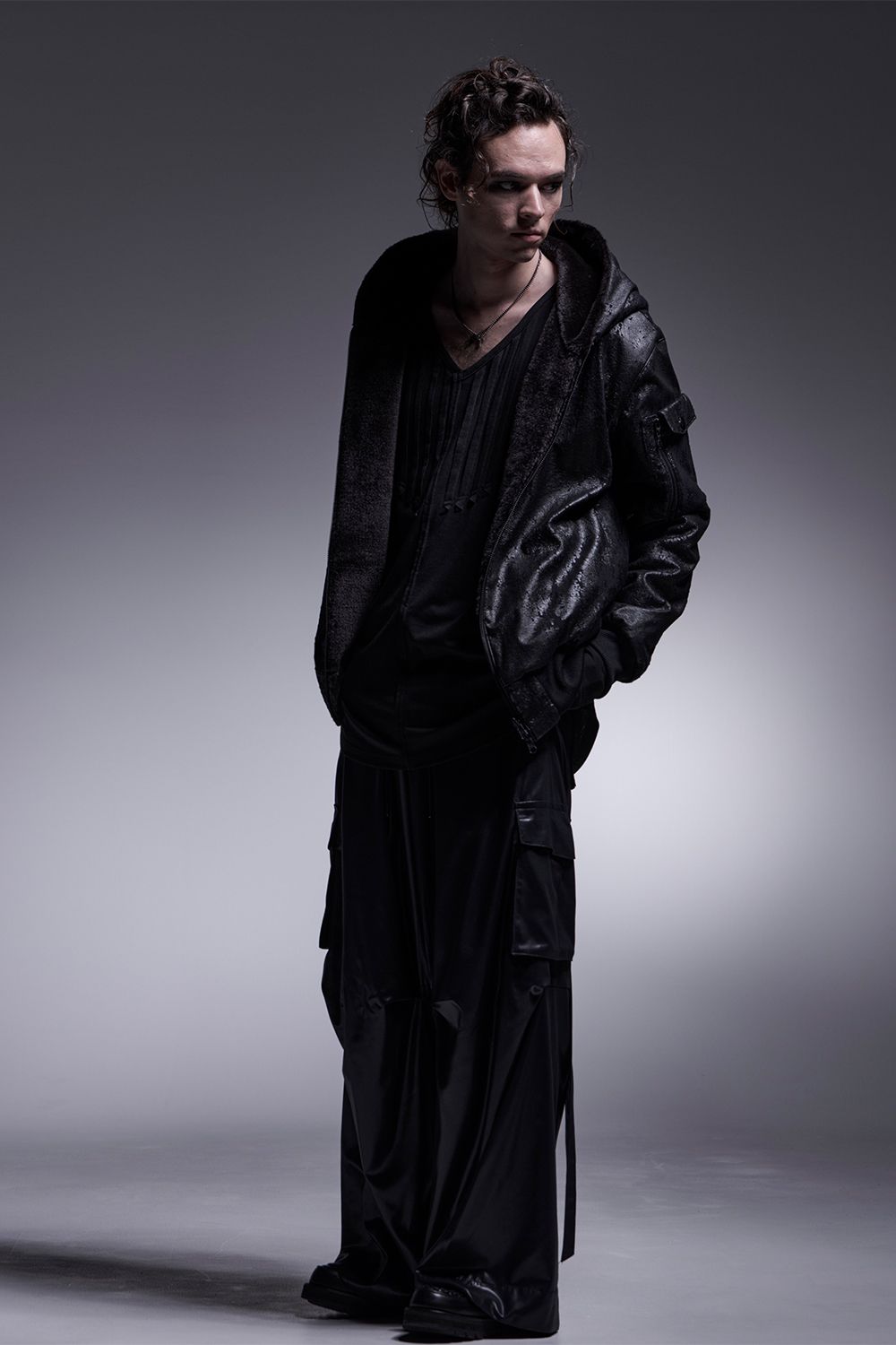 kiryuyrik - 130 Chintz Wide Cargo Pants / チンツ ワイド