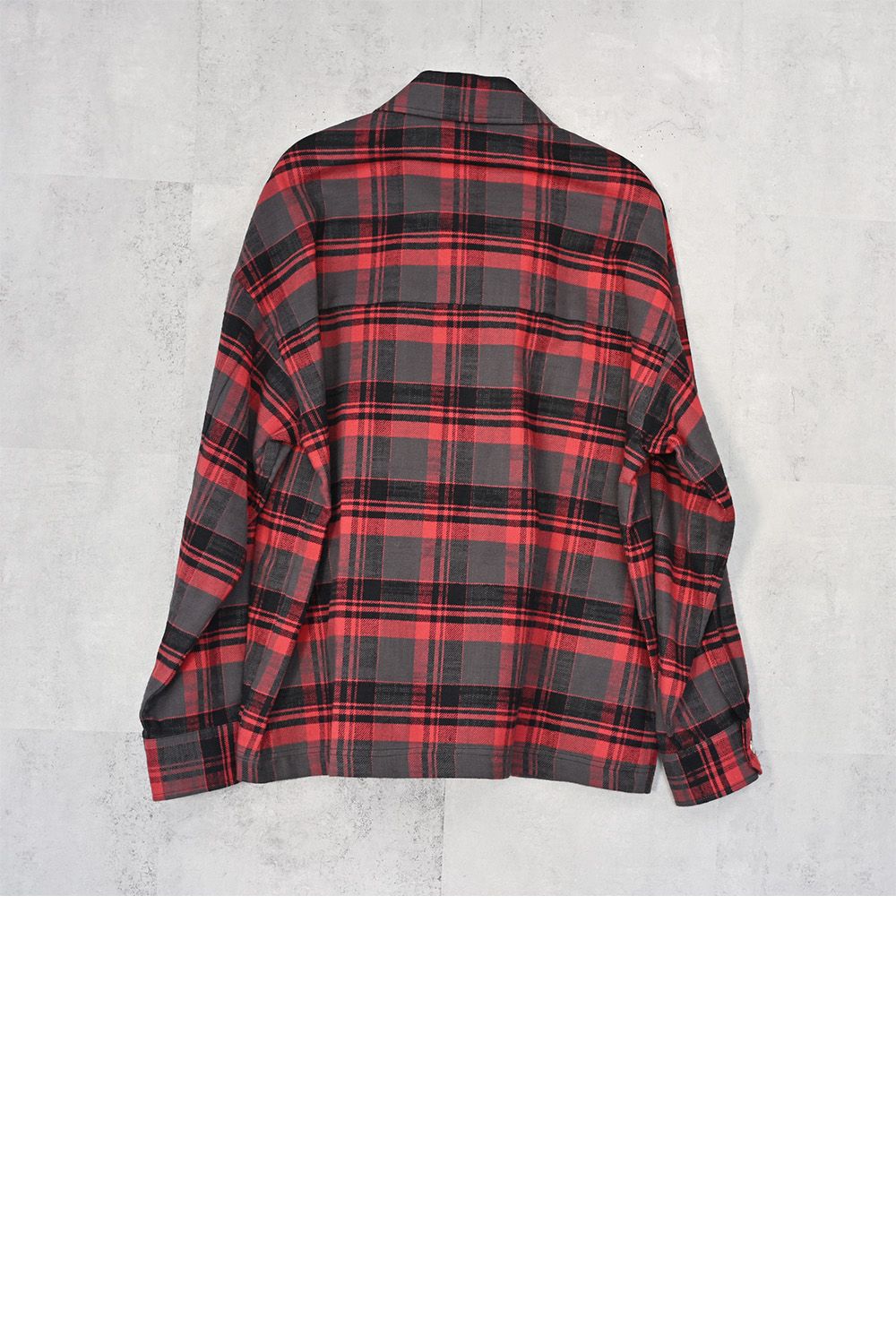 old slab check  JK  / オールドスラブ チェック シャツ ジャケット