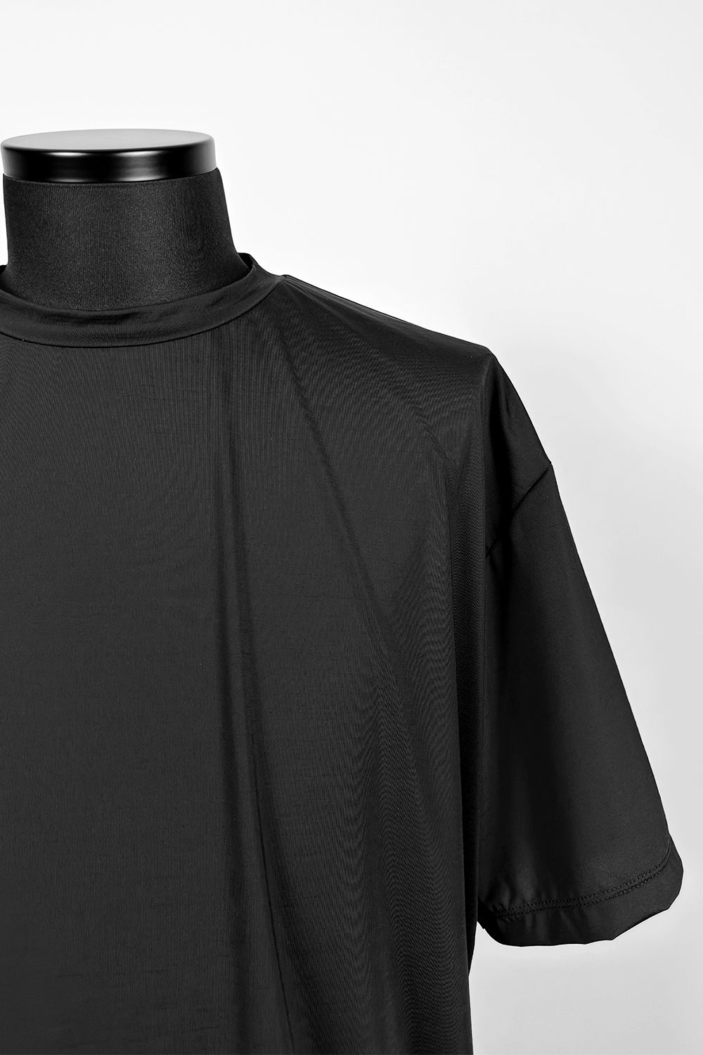 WIDE ZIP C S/S  / ワイド ジップ クルーネック ショートスリーブ ティーシャツ