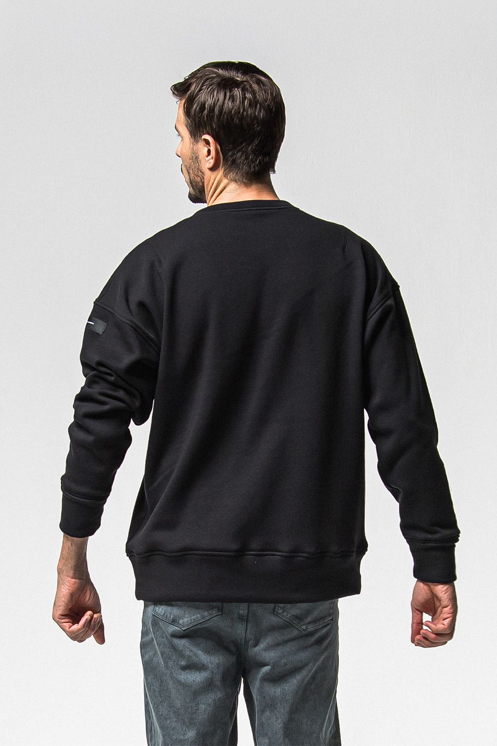 FRIDAY STANDARD LOGO VELOURS FLEECE TRAINER / フライデー スタンダードロゴ ベロア フリース トレーナー