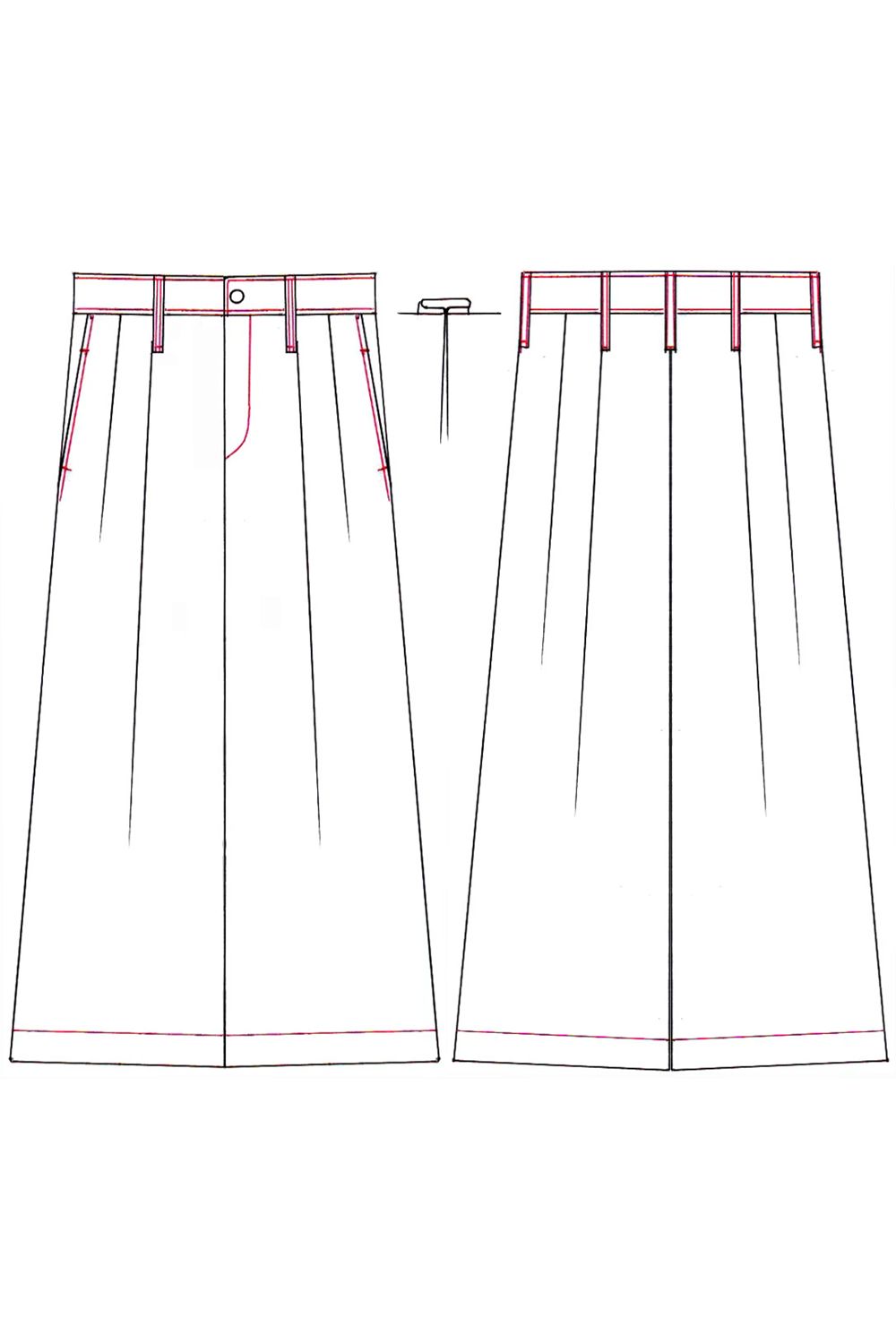 Drape Slacks / ドレープ スラックス