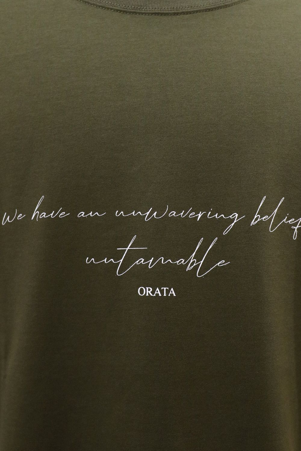 Cursive message T / カーシブメッセージ ティーシャツ