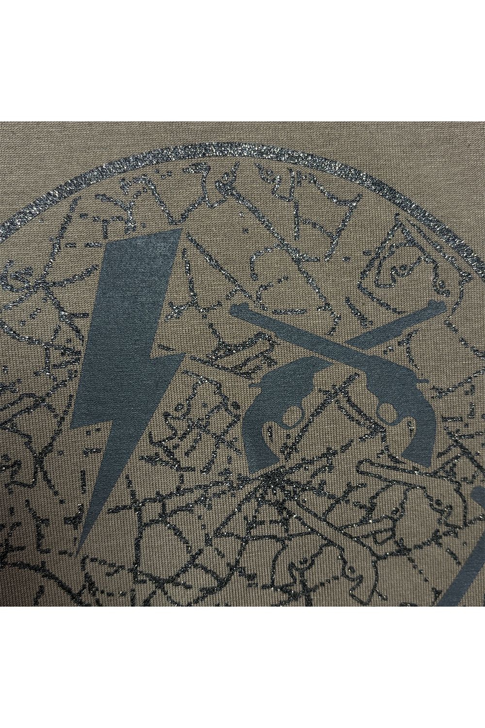 ORG/CO L/S T SMILE / オーガニックコットン スマイルプリント ロングスリーブ Tシャツ