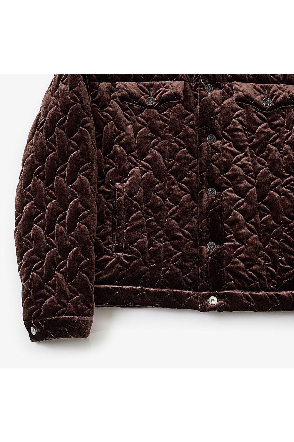 Velour quilting Blouson / ベロア キルティング ブルゾン