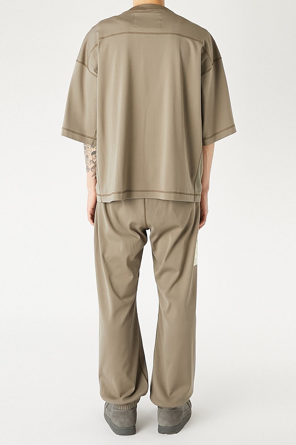 N.HOOLYWOOD TEST PRODUCT EXCHANGE SERVICE PANELED T-SHIRT / エヌハリウッド テストプロダクトエクスチェンジサービス パネル Tシャツ