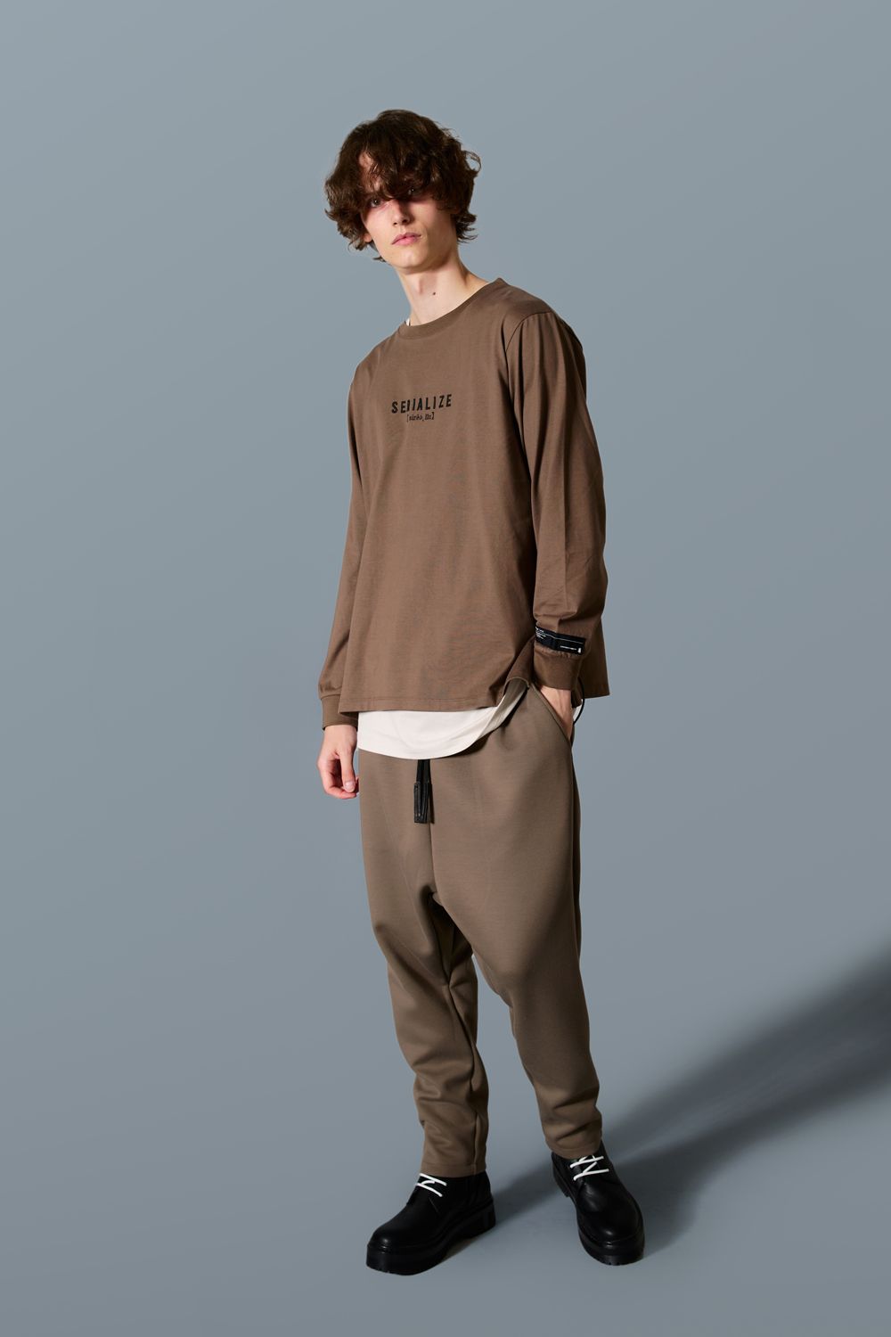LOGO ZIP TEE × TANK TOP / ロゴジップ ティー × タンク トップ