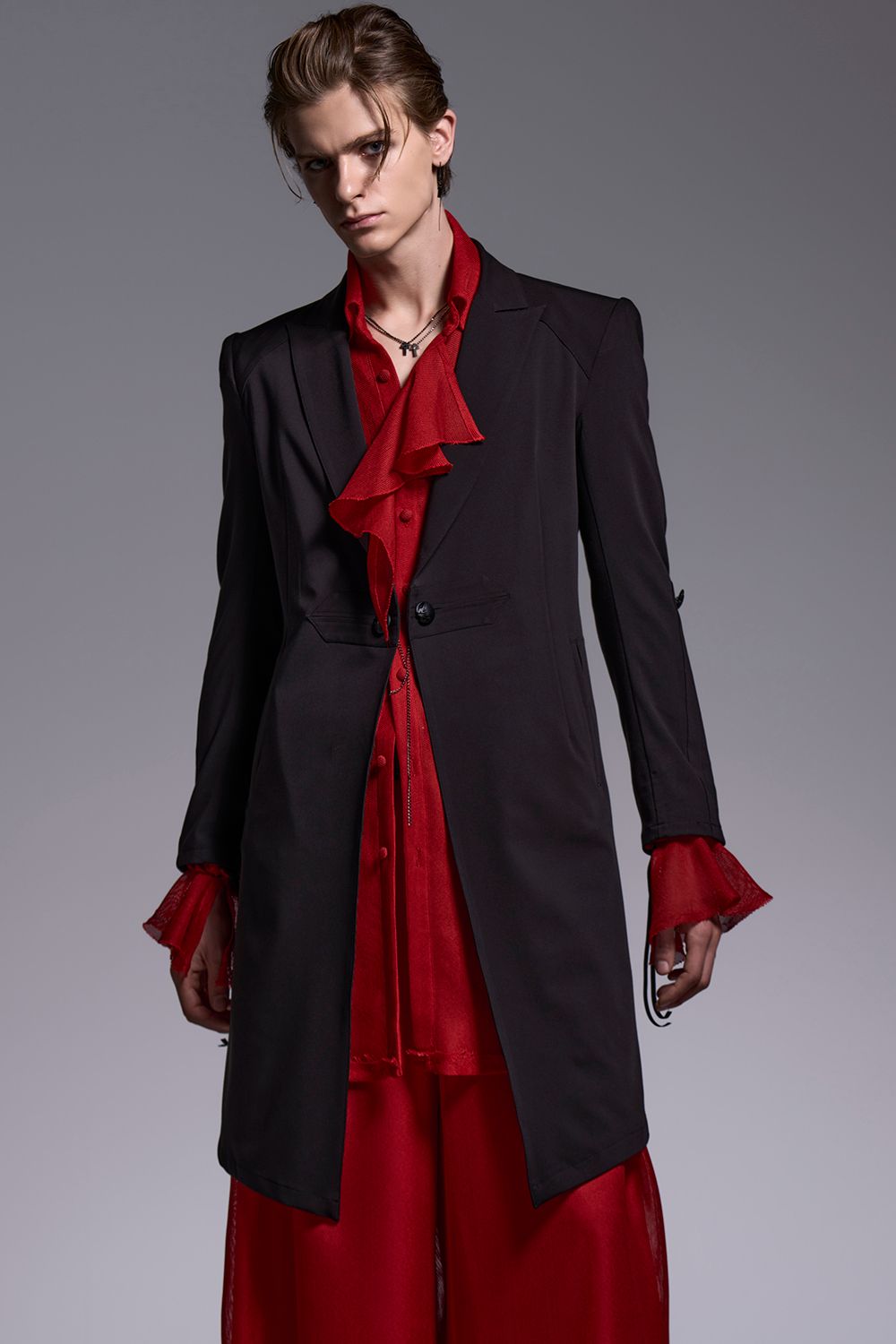 KARAMI Gather Sleeve Shirt / カラミ ギャザースリーブシャツ