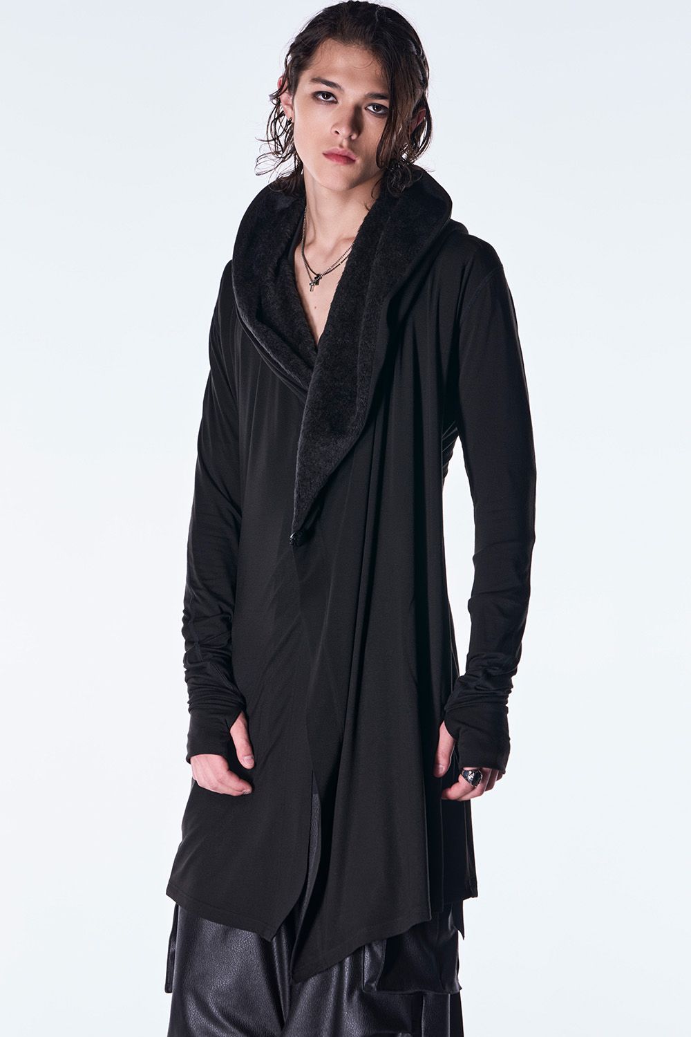 Heat Tech BEATENJIKU Wrap Cardigan / ヒートテック ベア天竺 ラップ カーディガン