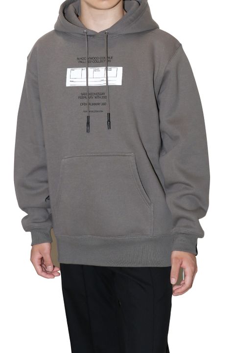 N.HOOLYWOOD COMPILE HOODED SWEAT SHIRT / エヌハリウッド コンパイル フーデッド スウェット シャツ