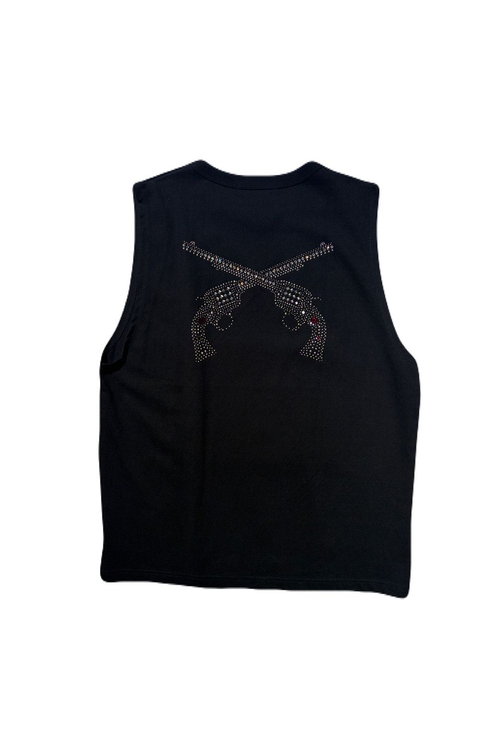 SLEEVELES TEE METAL / ノースリーブ Tシャツ クロスガンメタル