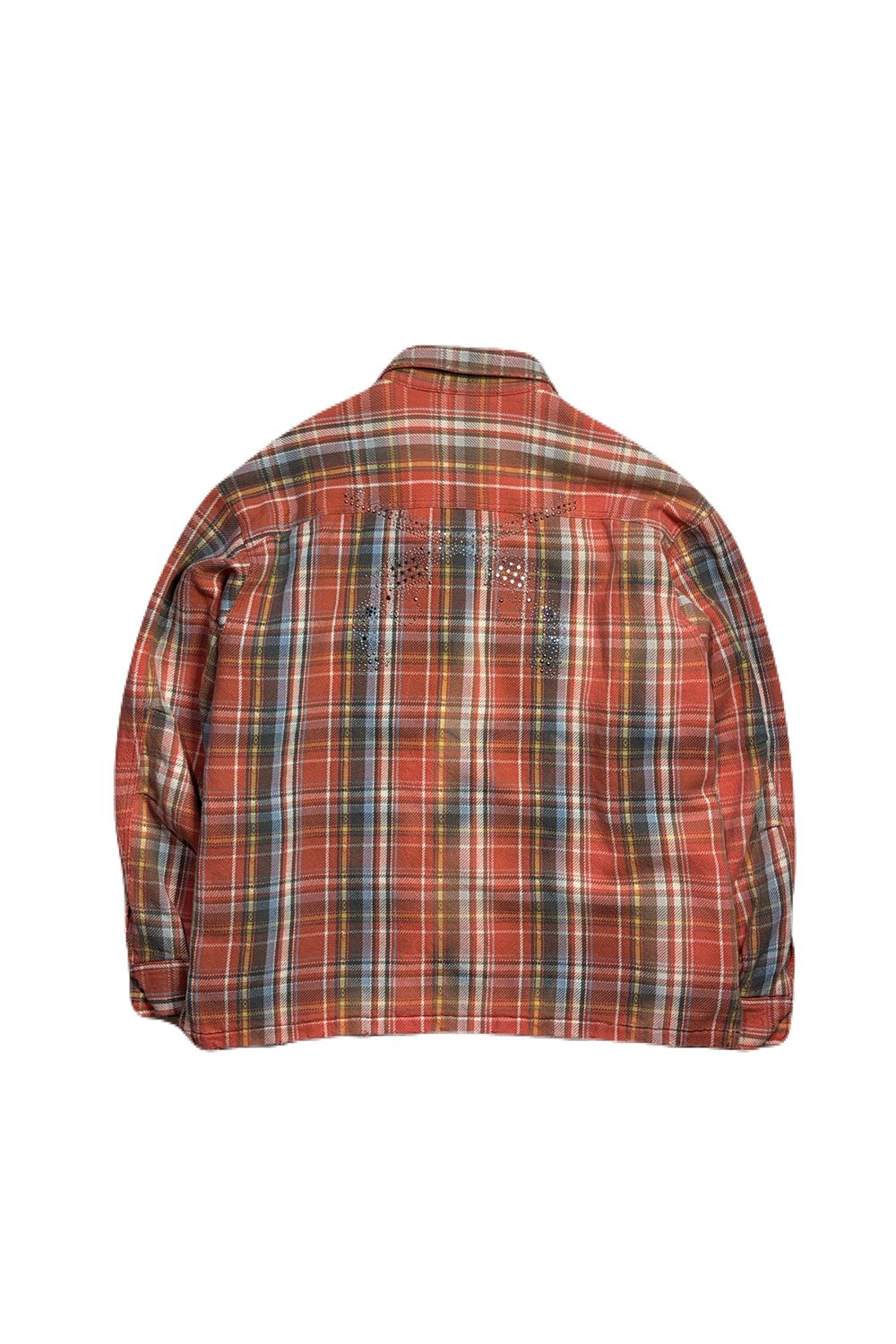 STUDS CHECK SH METAL / スタッズ チェック シャツ / メタル