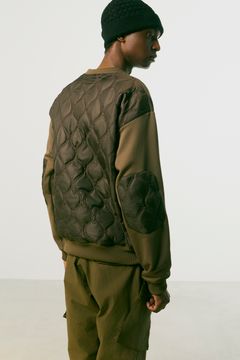 CHAIN QUILT LS T CRY / チェーン キルティング ロングスリーブ Tシャツ クリスタル