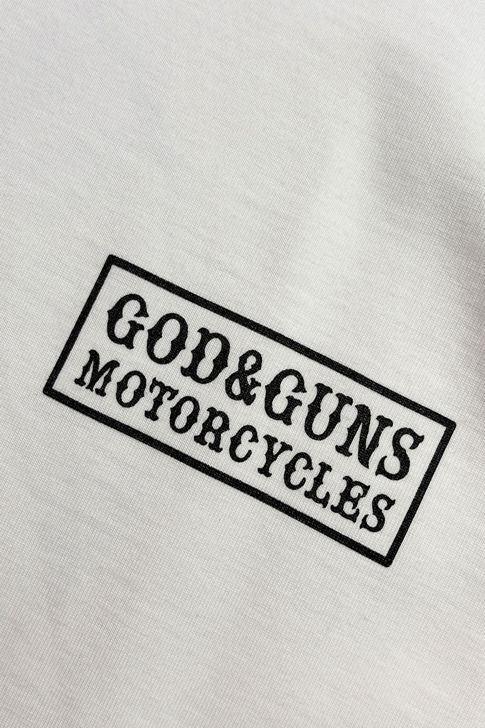 GOD SELECTION XXX × roarguns GOD SELECTION XXX × roarguns TRIPLE GUNS EMBLEM LAYERED T-SHIRT / ゴッドセレクション ロアーガンズ コラボレーション レイヤード ロングスリーブT