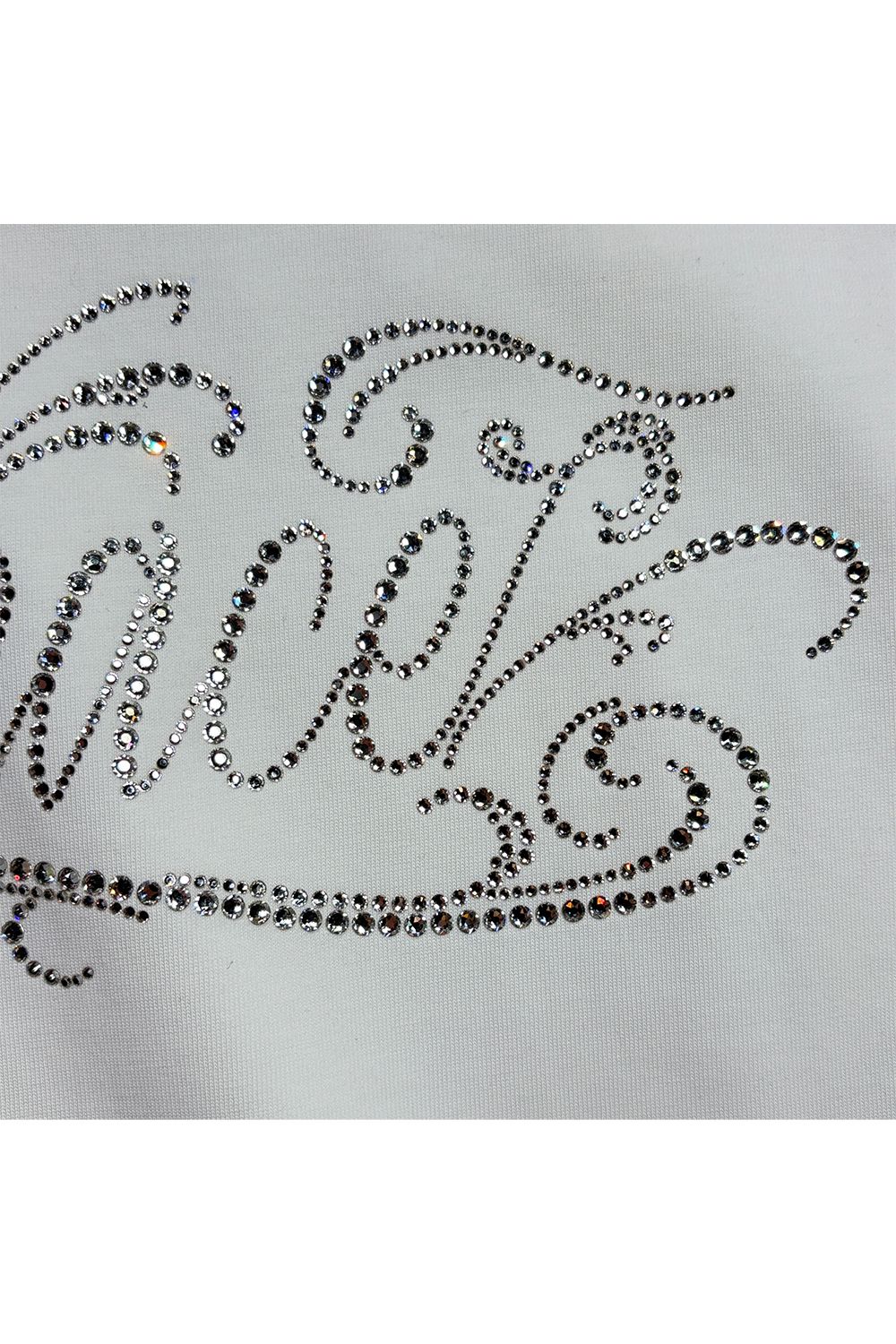 WING EMB PEACE L/S T / ウイングクロスガン エンブロイダリー ピース クリスタル ロングスリーブ Tシャツ