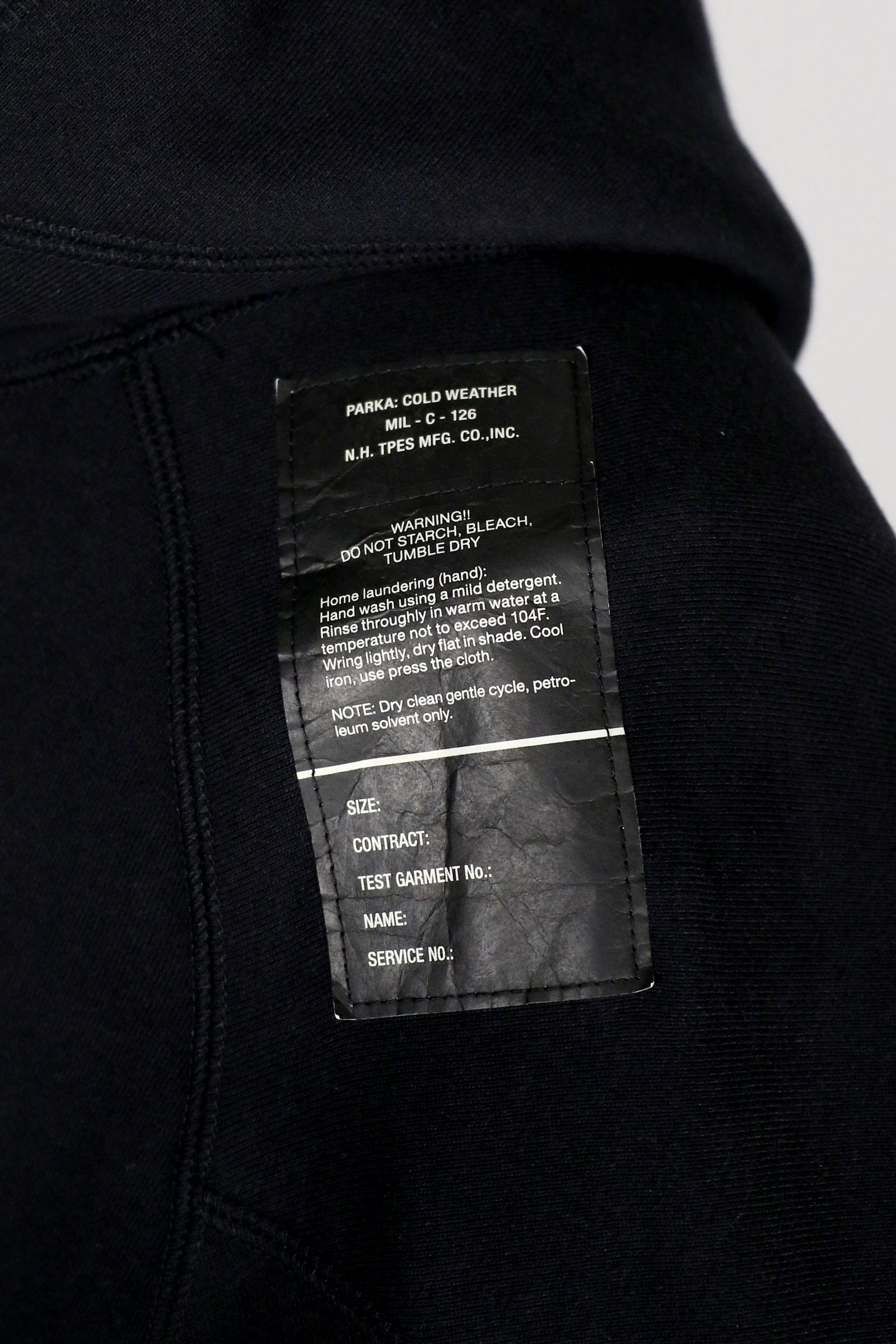 N.HOOLYWOOD TEST PRODUCT EXCHANGE SERVICE POCKET HOODIE  / エヌハリウッド テスト プロダクト エクスチェンジ サービス ポケットフーディー