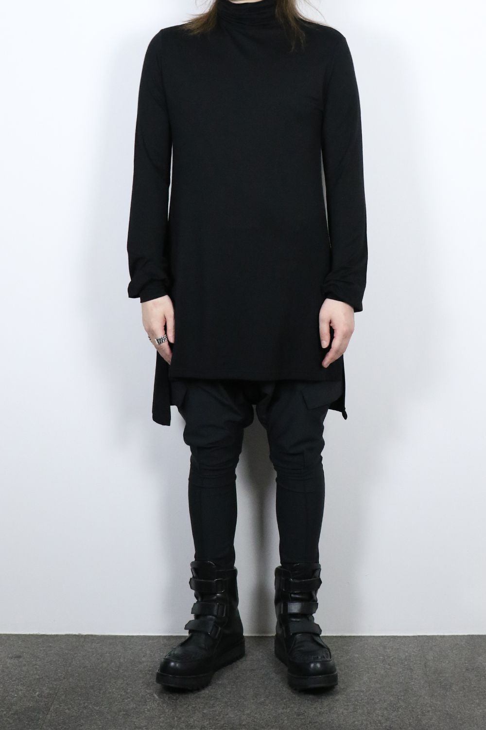 Tencel Jersey Turtleneck Tunic / テンセル ジャージ タートルネック チュニック