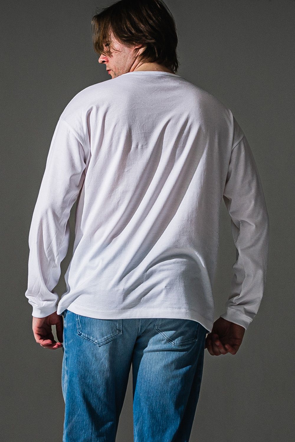 UK OVER LONG SLEEVE TEE / UKロゴ  オーバー ロングスリーブ Tシャツ